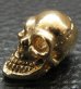 画像2: 18k Gold Single Skull Beads (2)