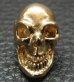 画像3: 18k Gold Single Skull Beads