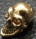 画像11: 18k Gold Single Skull Beads