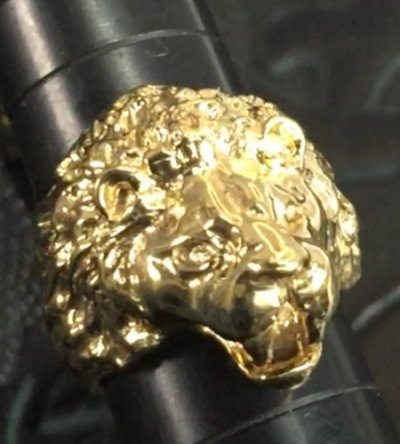 画像2: 18kGold Legendary Lion Ring