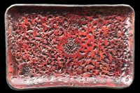 Gaboratory Textured Leather Gun Tray  [Red]