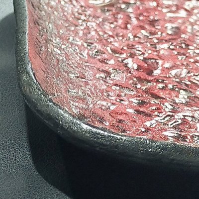 画像10: Gaboratory Textured Leather Gun Tray  [Red]