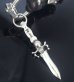 画像6: Skull Clip With Skull beads braid Leather Key Chain