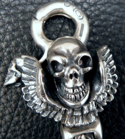 画像7: Skull Wing On Clip With Triangle Wire Hook