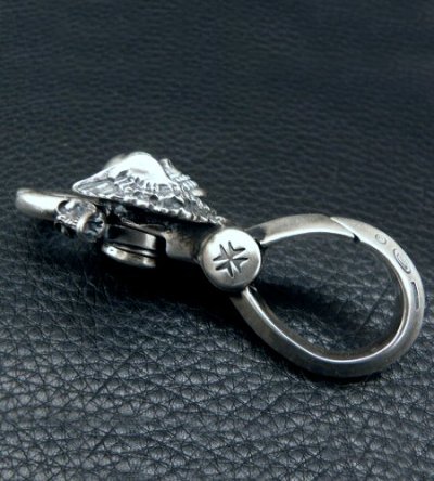 画像4: Skull Wing On Clip With Triangle Wire Hook