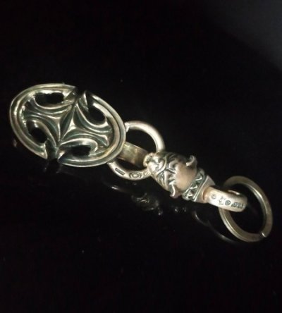 画像5: Sculpted Oval Keeper With Old Bulldog & Key Ring