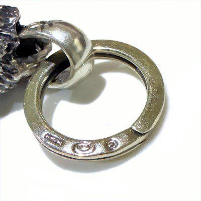 画像11: Sculpted Oval Keeper With Lion & Key Ring 