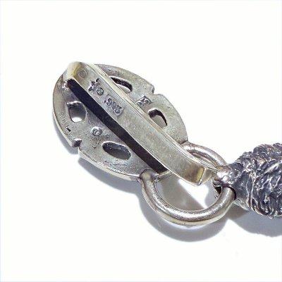画像6: Sculpted Oval Keeper With Lion & Key Ring 