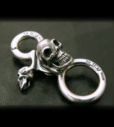 画像3: Skull on clip With O-ring