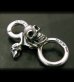 画像3: Skull on clip with O-ring