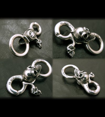 画像6: Skull on clip With O-ring