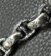 画像13: Skull on clip with maltese cross H.W.O & chiseled anchor key ring