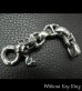 画像17: Skull on clip with maltese cross H.W.O & chiseled anchor key ring