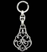 Half Size Arabesque With H.W.O, Smooth Anchor Chain & Key Ring