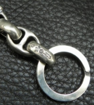 画像2: Half Size Arabesque With H.W.O, Smooth Anchor Chain & Key Ring
