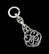 Half Size Arabesque With H.W.O Maltese Cross H.W.O, Chiseled Anchor Chain & Key Ring
