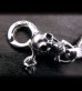 画像2: Skull on clip with maltese cross H.W.O & lion key ring (2)