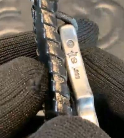 画像7: Leather Backed Arabesque Key Holder