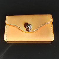 Saddle Leather Key Case [Natural]