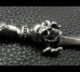 画像15: Skull On Dagger With 2Bolo Neck 4Skulls Braid Leather Necklace