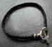 画像12: Braid Leather Necklace With C-ring