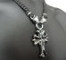 画像15: Quarter grooved cross with Quarter 2bulldogs braid leather necklace