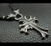 画像10: Quarter grooved cross with Quarter 2bulldogs braid leather necklace
