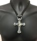 画像9: Hammer Cross With Braid Leather Necklace