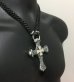 画像12: Hammer Cross With Braid Leather Necklace