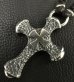 画像2: Hammer Cross With Braid Leather Necklace (2)