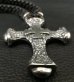 画像8: Hammer Cross With Braid Leather Necklace