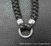 画像6: C-ring With Braid Leather Necklace