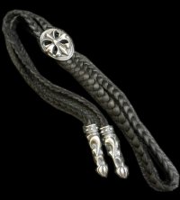 Cross Oval Loop Tie
