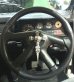 画像1: Large Skull On 2 Skulls Hammer Cross Double Face Dagger Steering Wheel Ornament (1)