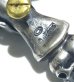 画像4: Large Skull On 2 Skulls Hammer Cross Double Face Dagger Steering Wheel Ornament (4)
