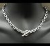 画像9: Half Small Oval Chain & Half T-bar Necklace
