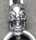 画像5: 6Chain with quarter skull & quarter T-bar necklace (5)