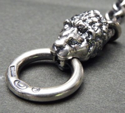 画像4: 6Chain with quarter lion & quarter T-bar necklace