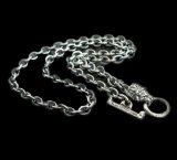 6Chain with 1/8 Lion & 1/8 T-bar Necklace