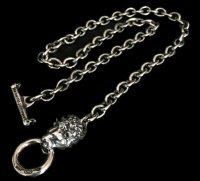 Half lion With O-ring & 7chain necklace