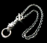 Half old bulldog With O-ring & 7chain necklace