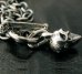 画像3: Half skull with O-ring & 7chain necklace (3)