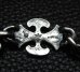 画像5: Large Skull On 2Skulls Hammer Double Face Dagger With 2Lions & Battle-Ax Small Oval Chain Links Necklace