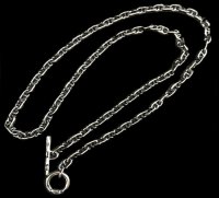 4.5mm Marine Chain & 1/16 T-bar Necklace