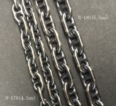 画像12: 4.5mm Marine Chain & 1/16 T-bar Necklace