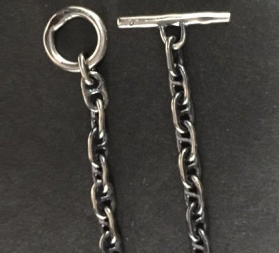 画像5: 4.5mm Marine Chain & 1/16 T-bar Necklace