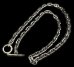 画像1: 5.5mm Marine Chain & 1/8 T-bar Necklace (1)