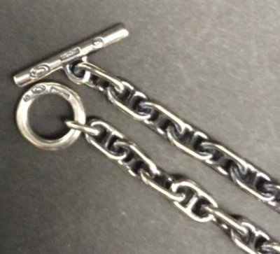 画像2: 5.5mm Marine Chain & 1/8 T-bar Necklace