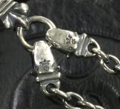 画像5: Half 4Heart Crown Cross With Half 2 Half Bulldogs & 7Chain Necklace