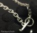 画像6: Small Oval Chain Links & T-bar Necklace